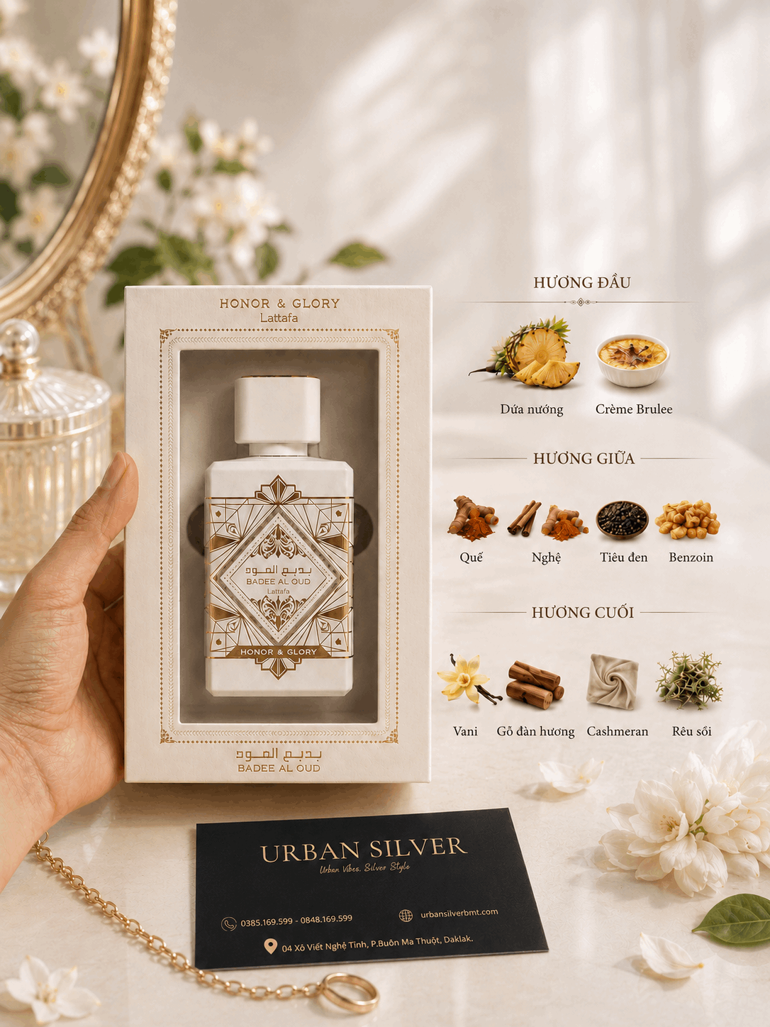 Bade'e Al Oud Honor & Glory Lattafa Perfumes