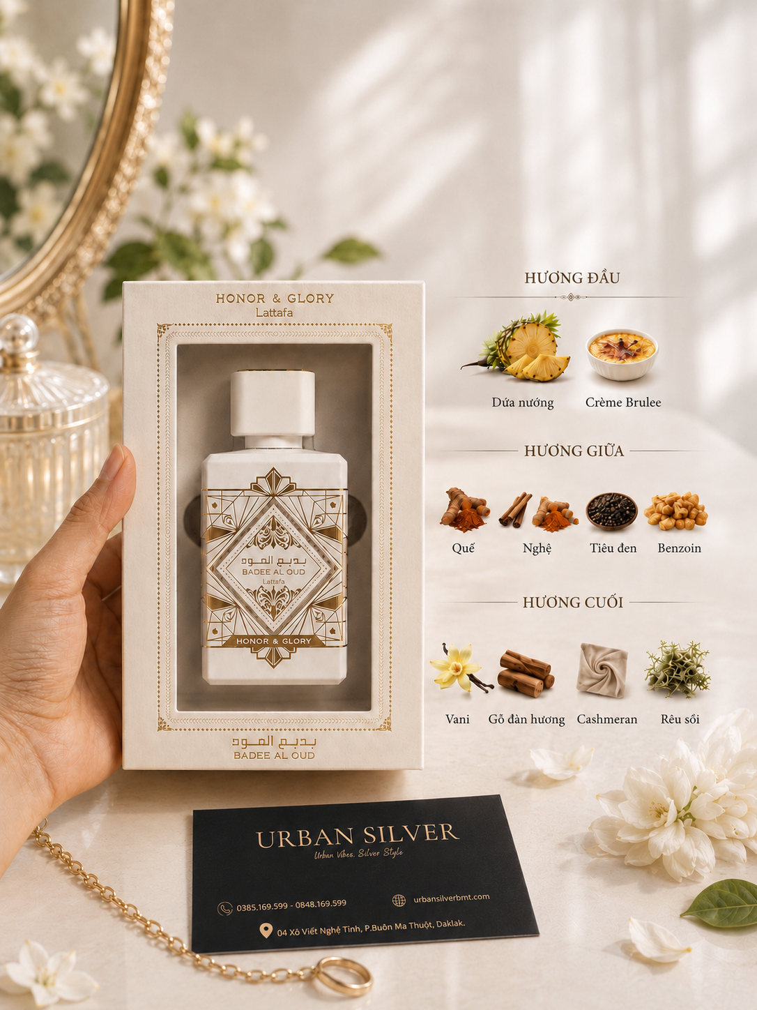 Bade'e Al Oud Honor & Glory Lattafa Perfumes