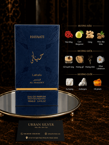 Hayaati Al Maleky Lattafa Perfumes