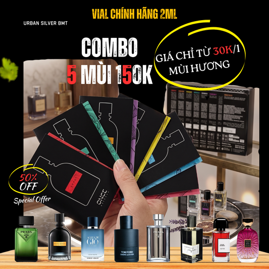 Combo vial 2ml X5