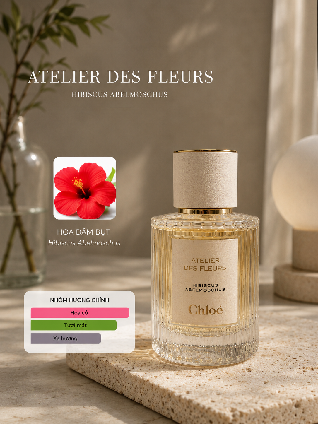 Chloé Atelier Des Fleurs Hibiscus Abelmoschus