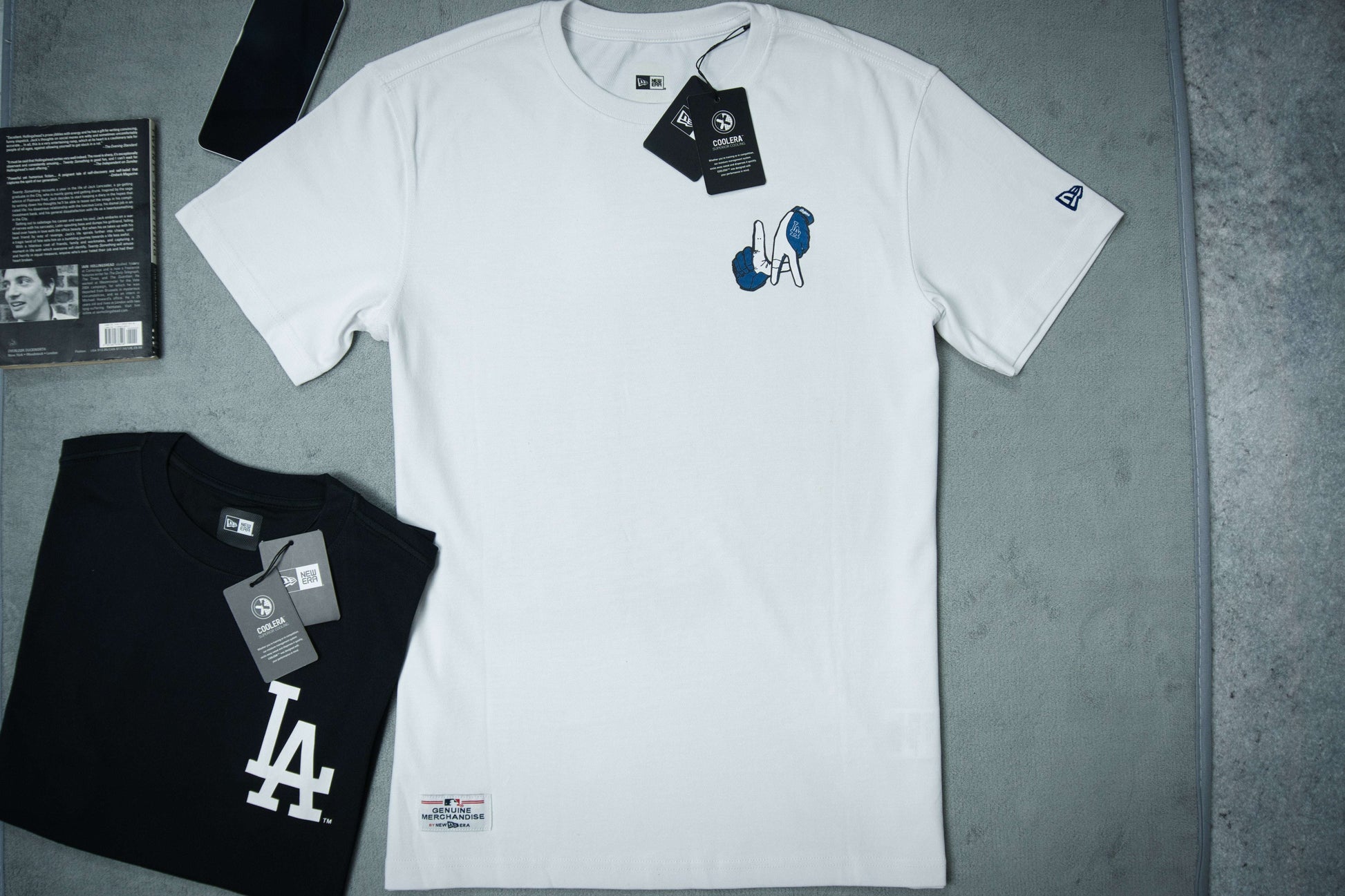 NewEra MLB LA Hand Sign Logo