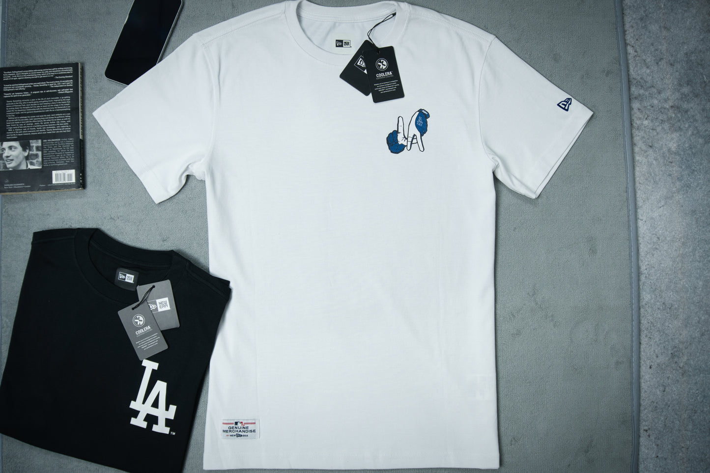 NewEra MLB LA Hand Sign Logo