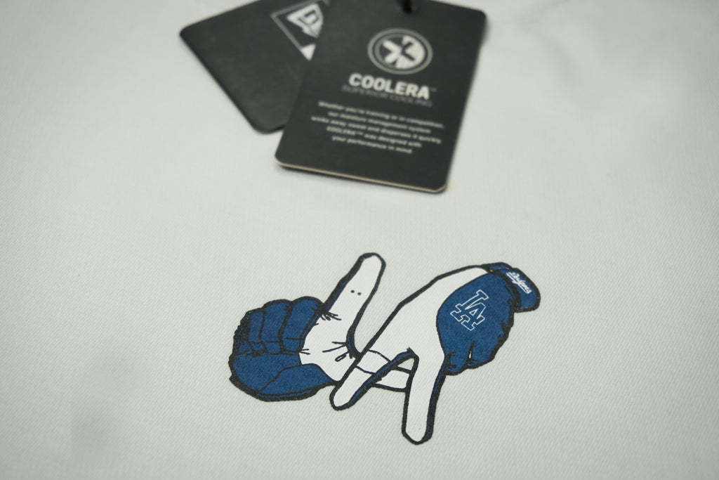 NewEra MLB LA Hand Sign Logo