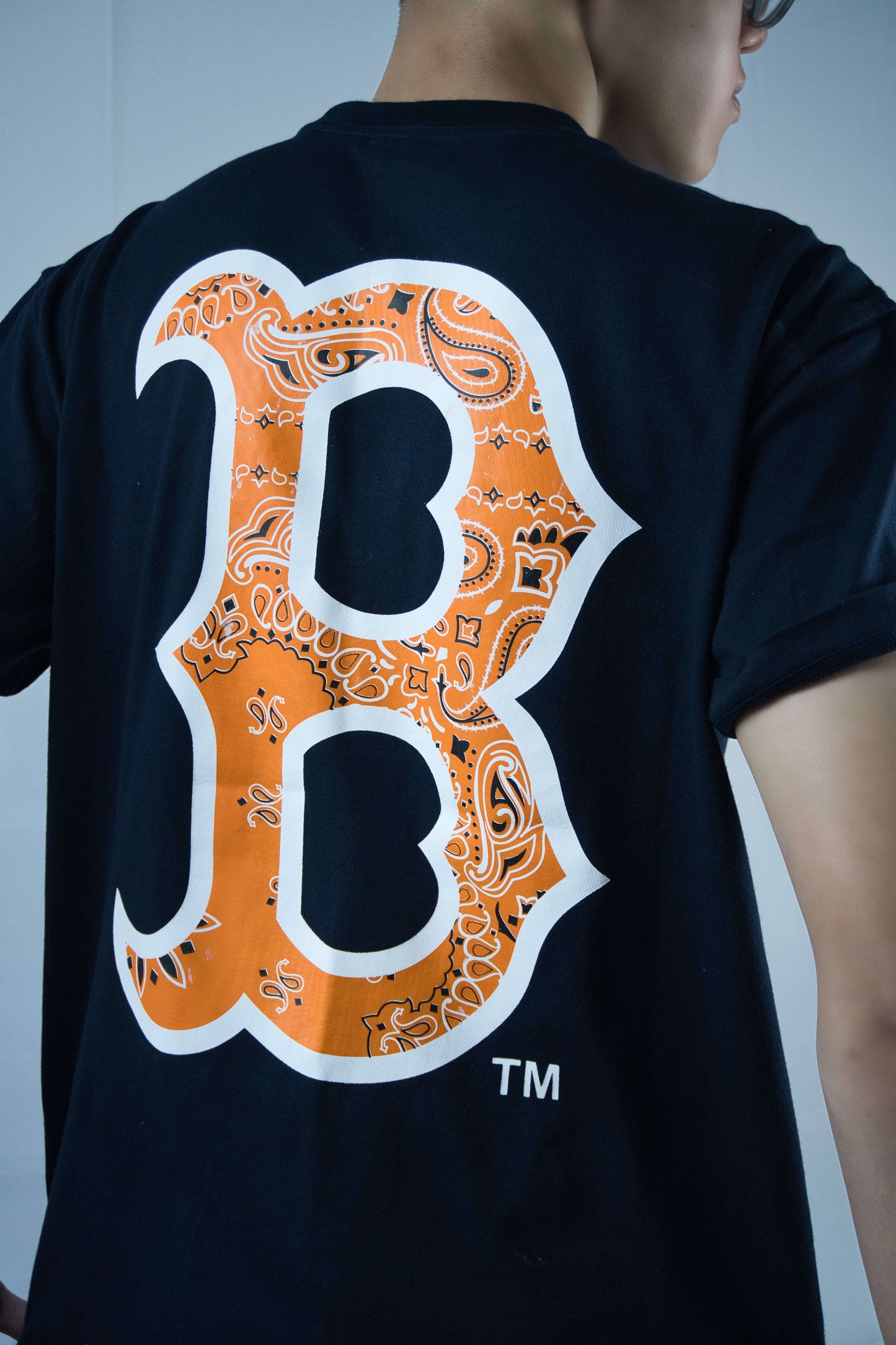 New Era AP MLB Big Paisley - Logo Boston Red Sox Navy