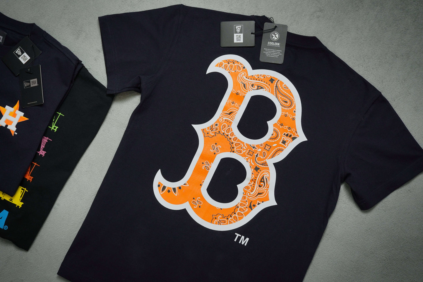 New Era AP MLB Big Paisley - Logo Boston Red Sox Navy