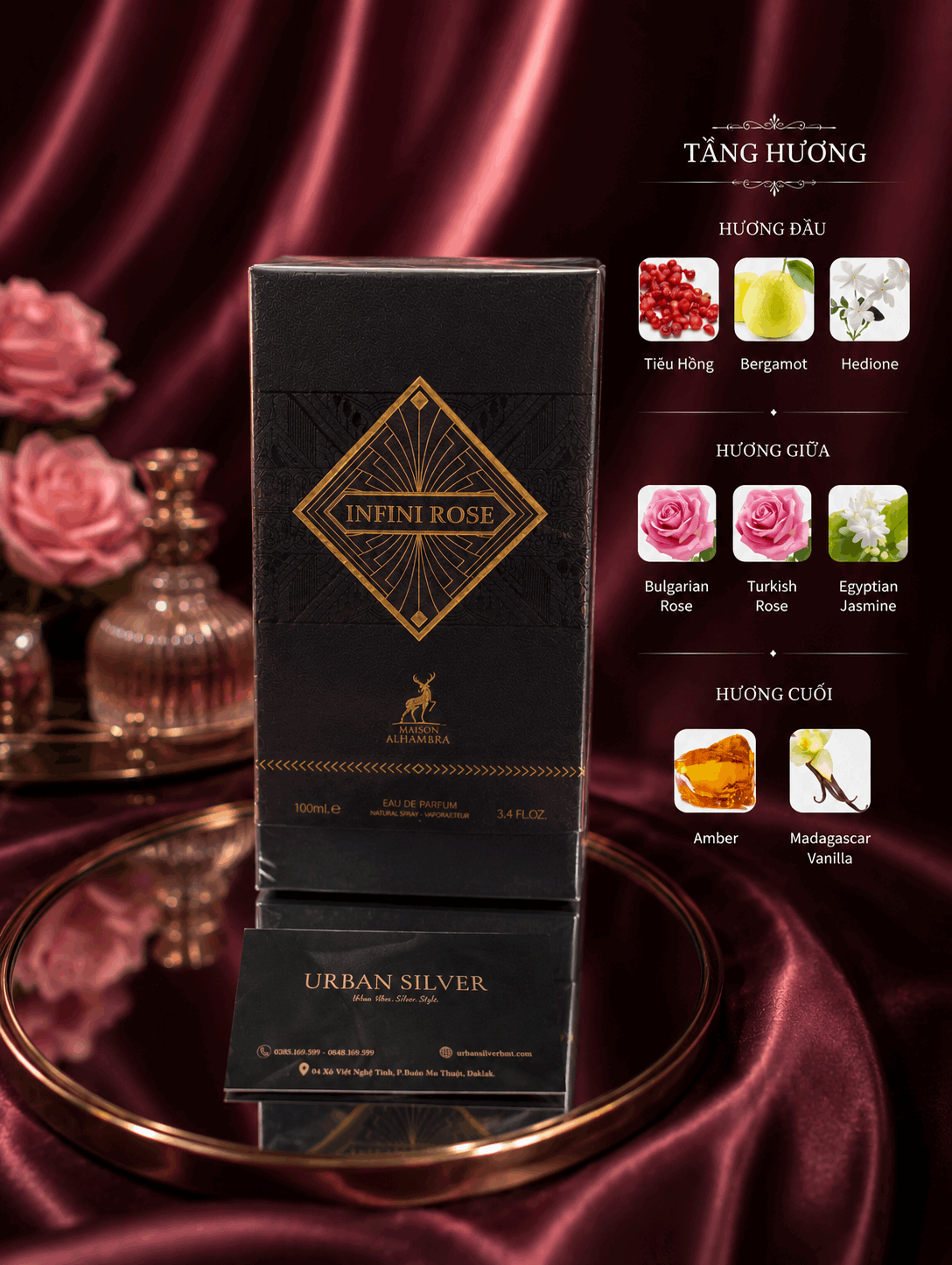 Maison Alhambra Infini Rose