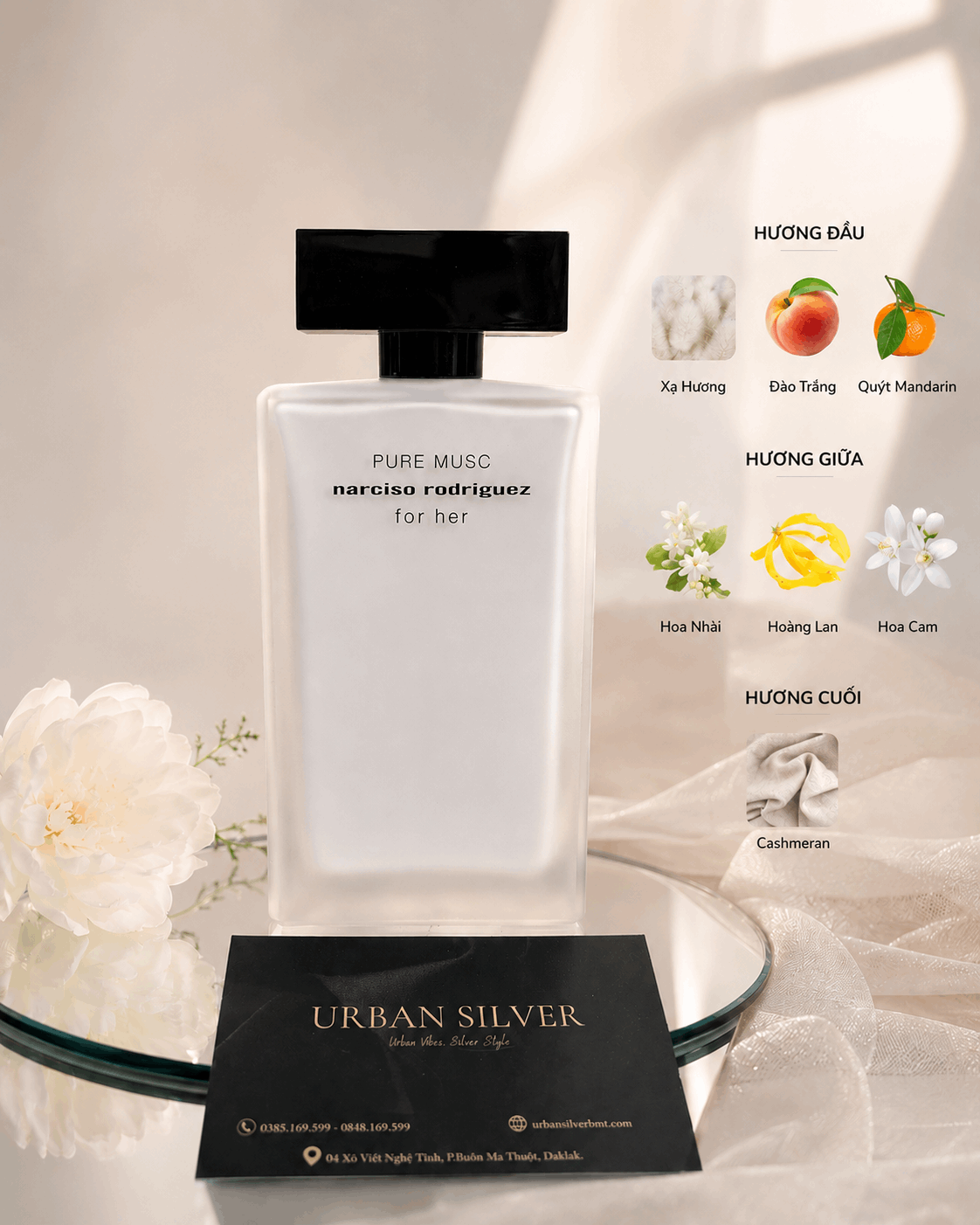 Narciso Rodriguez For Her Pure Musc EDP