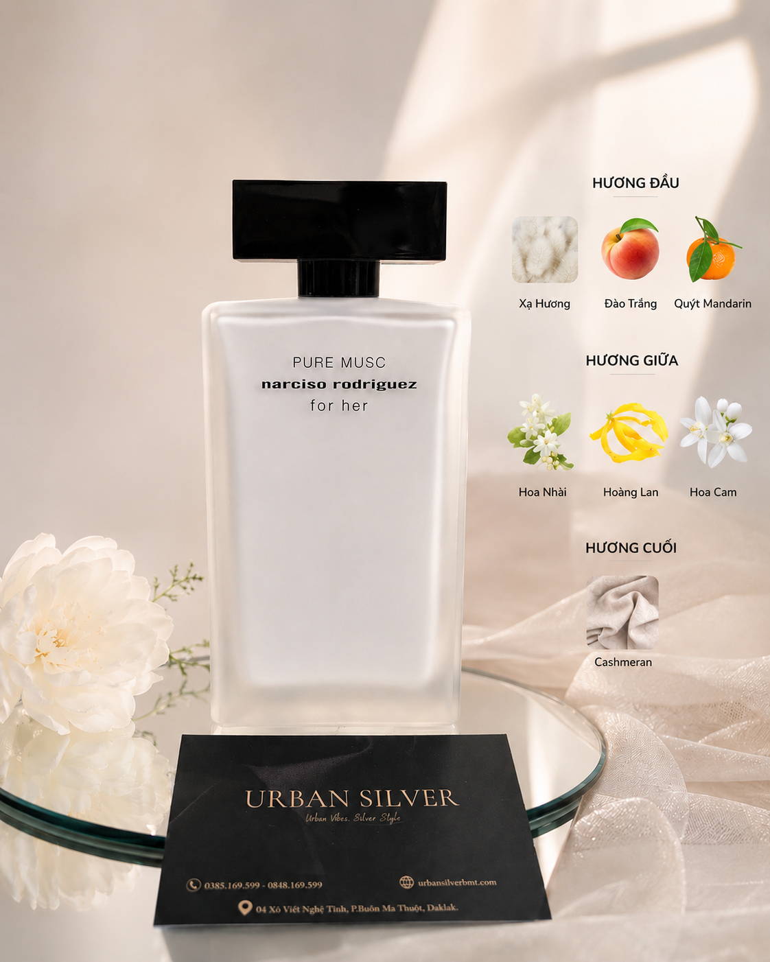 Narciso Rodriguez For Her Pure Musc EDP