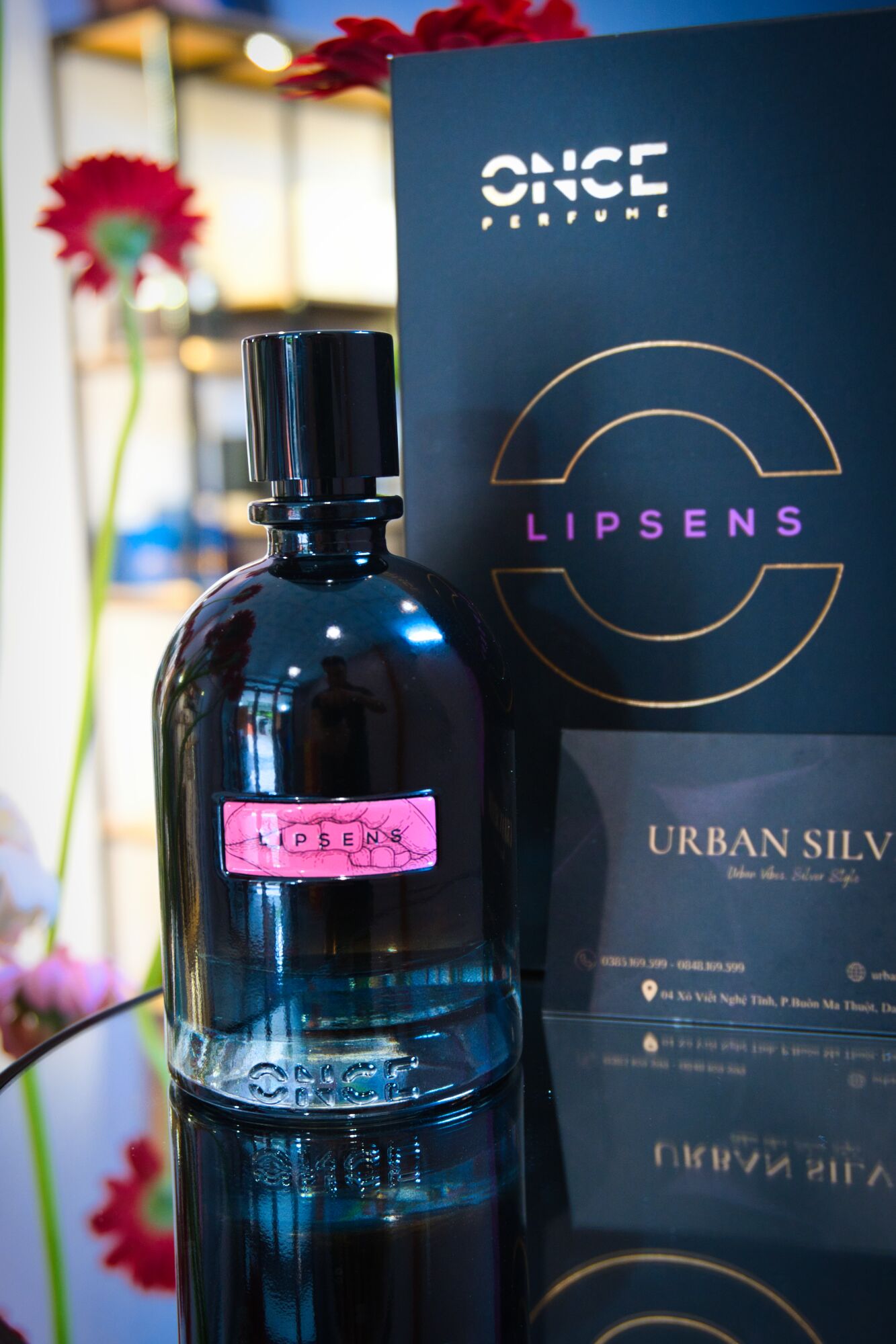 Once Perfume Lipsens 100ml - Nước hoa chính hãng, chai thủy tinh sang trọng full size